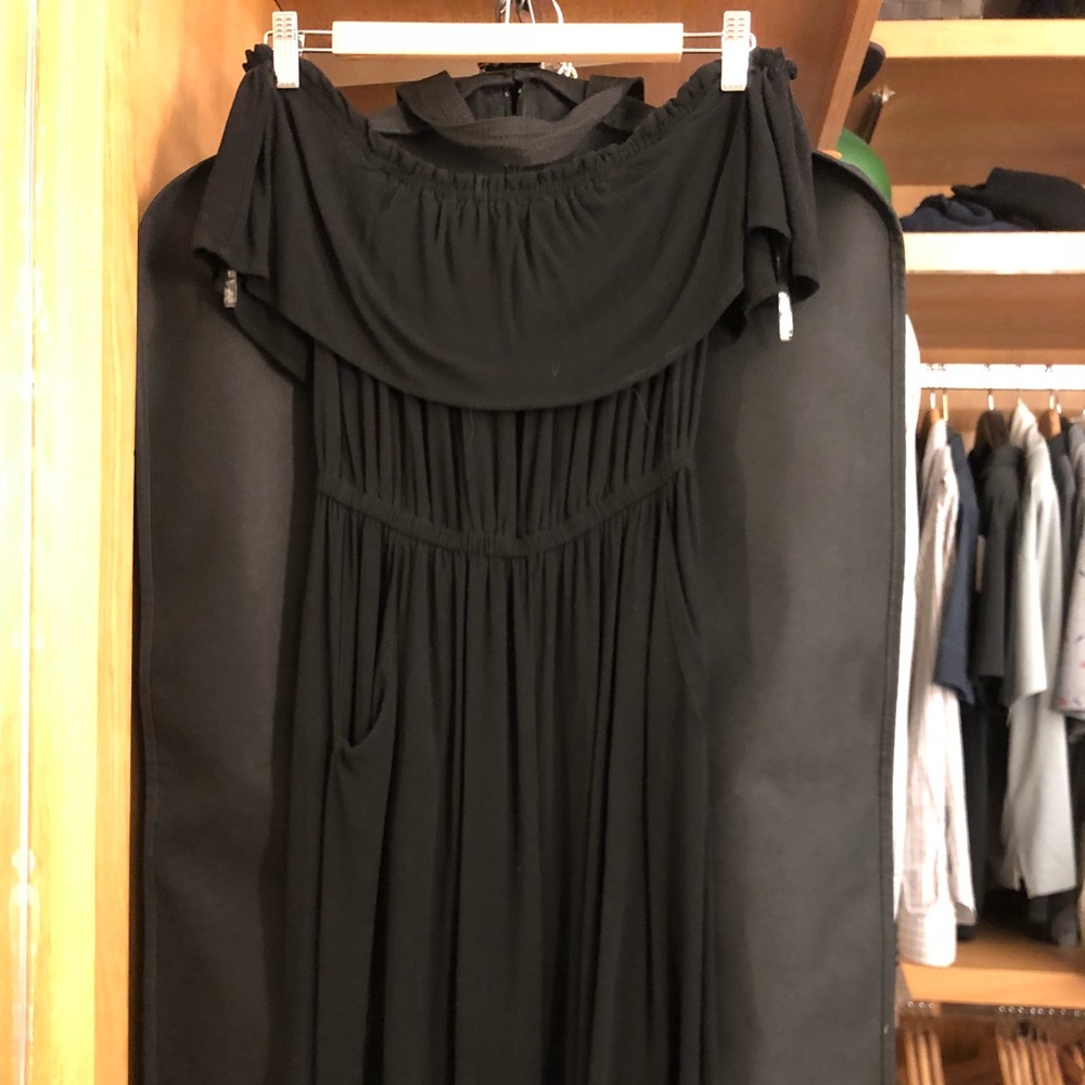 Black Aqua Romper